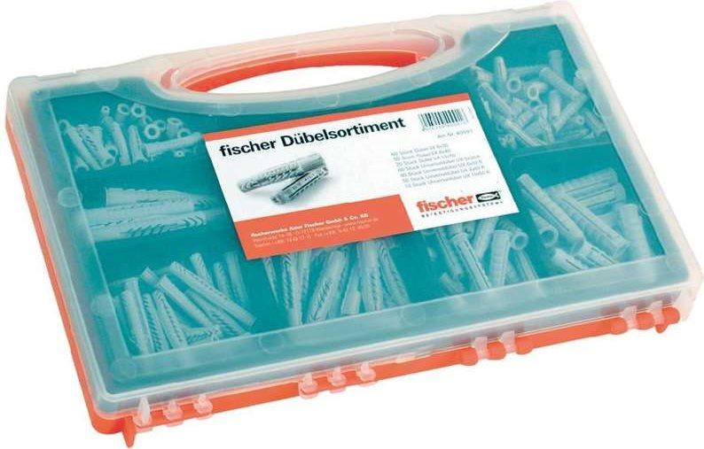 Fischer UX/SX Range Box - Set di viti e tasselli - Calcestruzzo - Plastica - Grigio - 290 pezzi (E) - Box (40991)