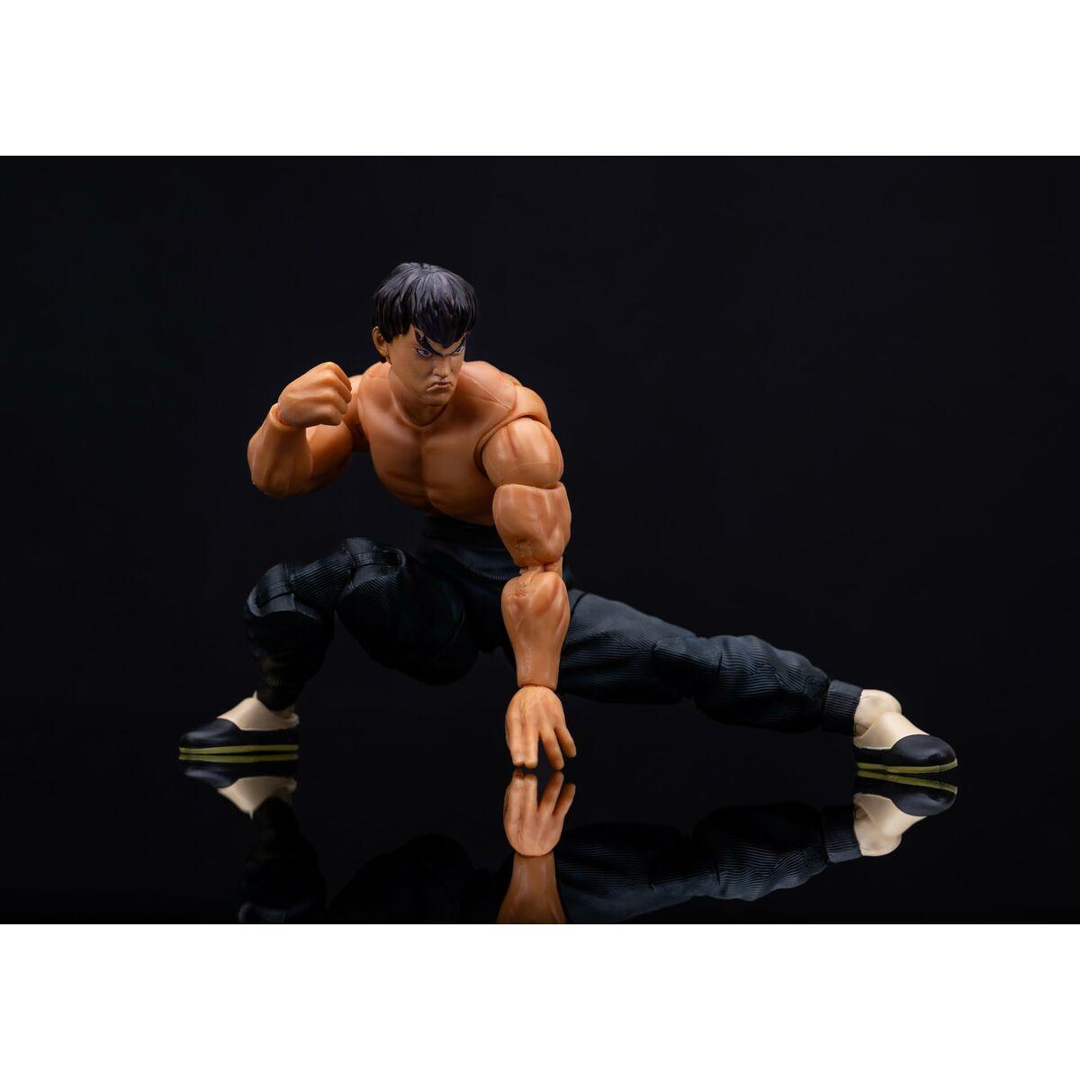 Statuetta Articolata Jada Street Fighters - Fei-Long 15 cm