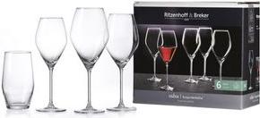Ritzenhoff & Breker Champagne Glass "Salsa", 0,22 L lavastoviglie -safe, forma bulbosa, altezza: 220 mm - 1 pezzo (315783)
