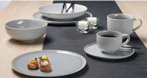 Ritzenhoff & Breker Bowl profondo "Skagen Stone", 150 mm di porcellana, lavastoviglie -safe, diametro: 150 mm - 6 pezzi (420173)