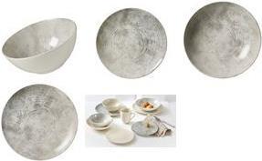 Ritzenhoff & Breker Bowl Cecina Pearl, 165 mm fatti di grespa, lavastoviglie -safe, con glassa a colori, - 6 pezzi (425901)