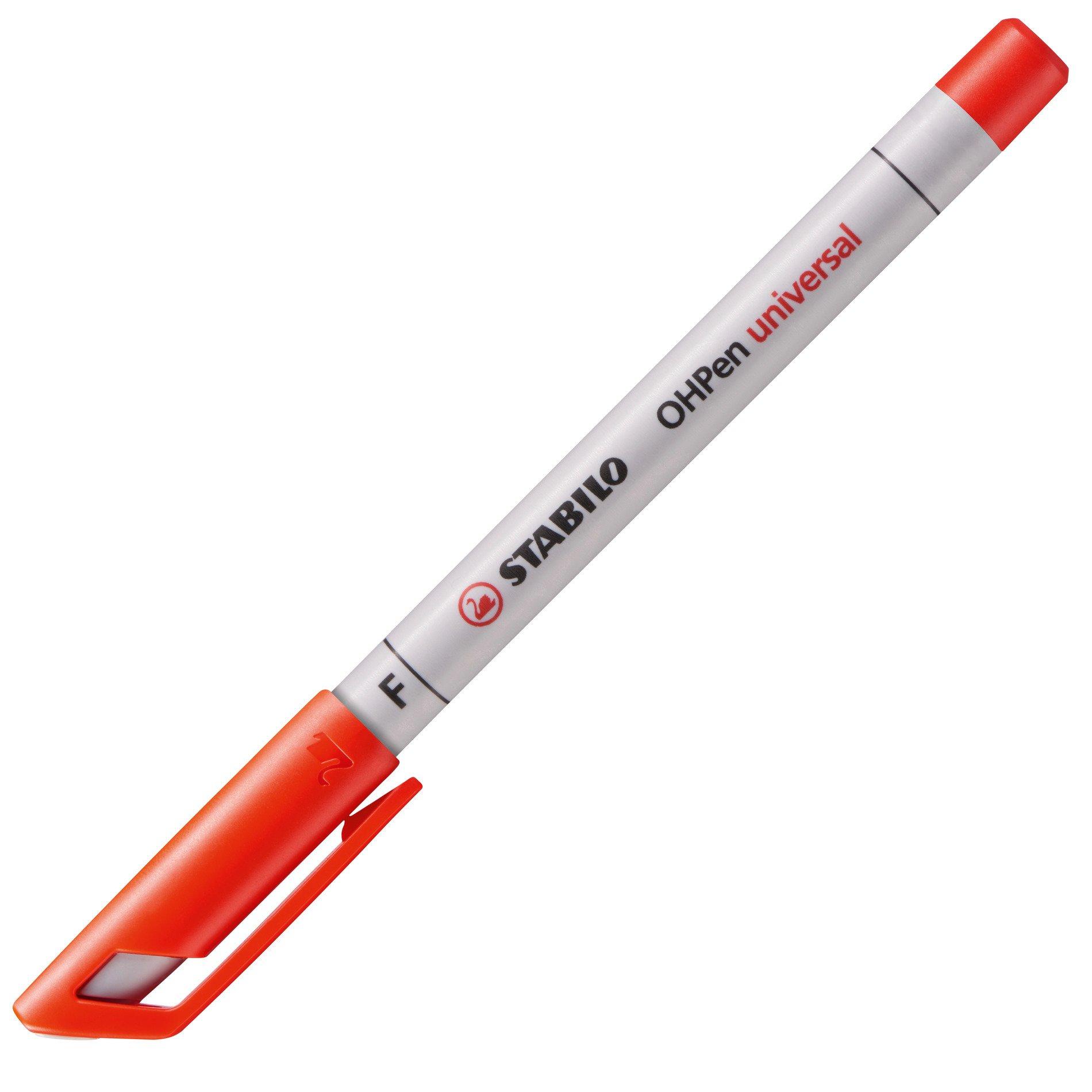 STABILO OHPen evidenziatore 1 pz Rosso