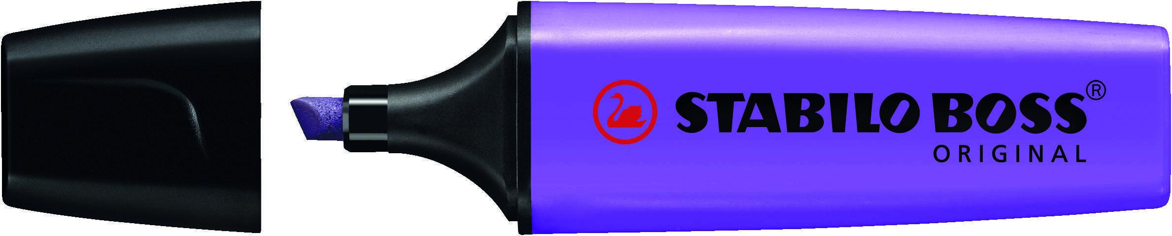 STABILO BOSS ORIGINAL evidenziatore 1 pz Punta smussata Viola