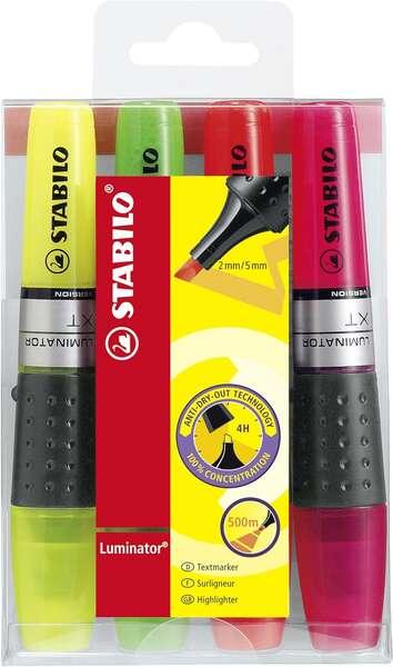 STABILO luminator evidenziatore 4 pz Multi