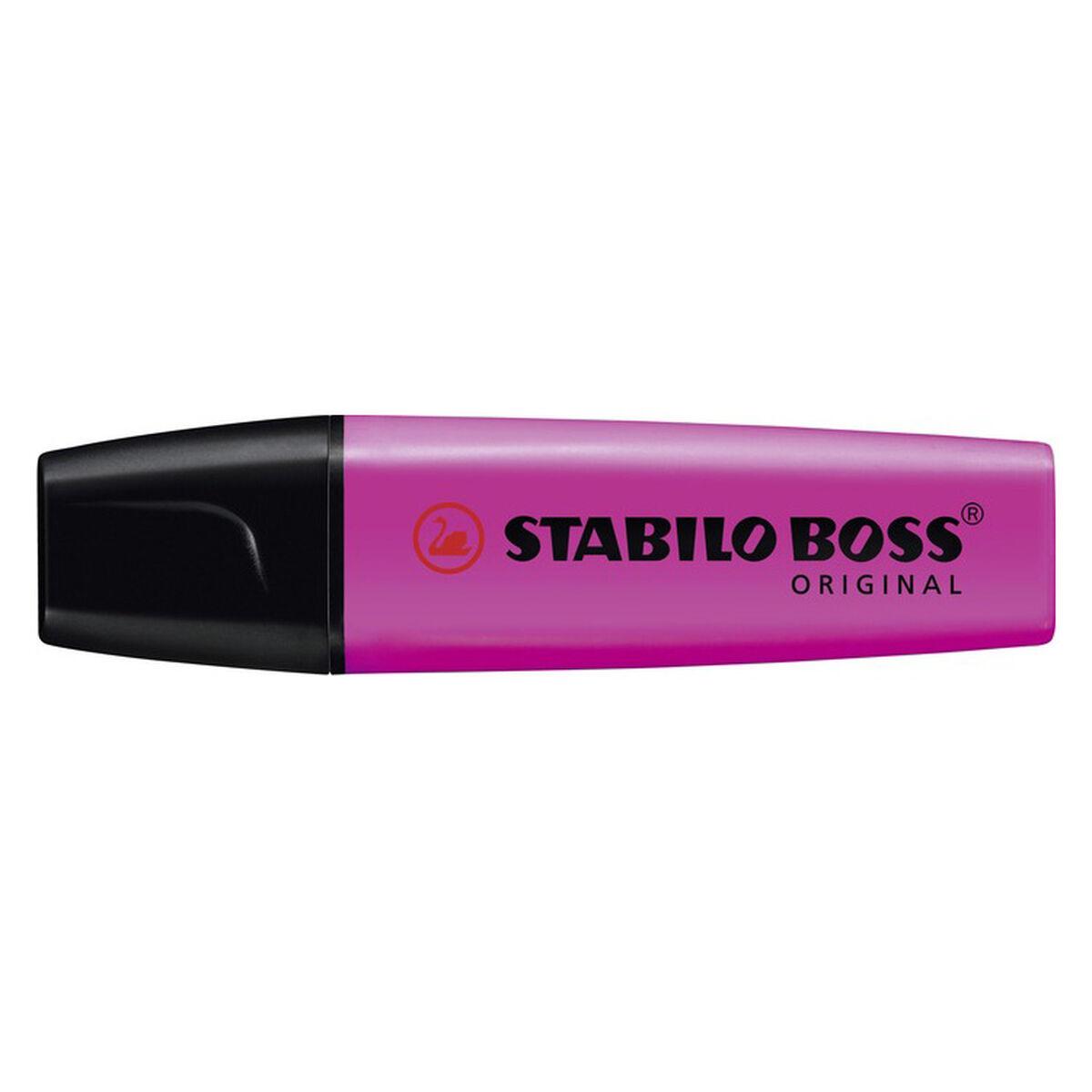 Evidenziatore Stabilo Boss Magenta 10 Pezzi
