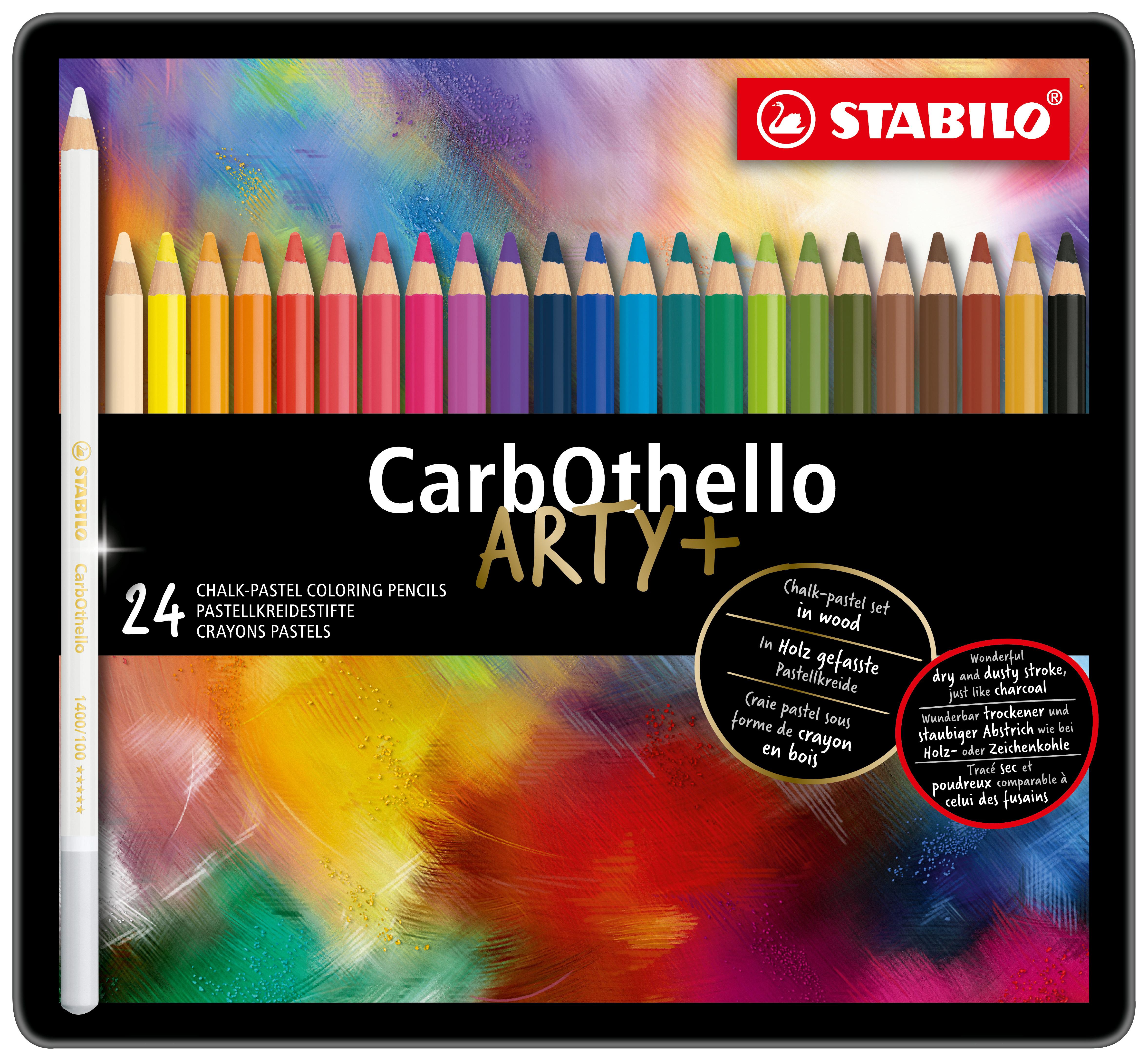 STABILO CarbOthello Multicolore 24 pz
