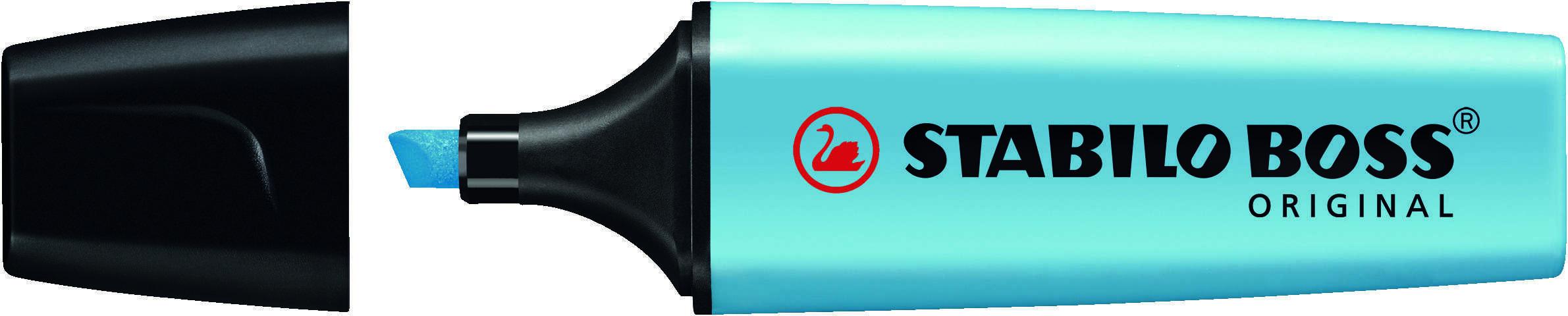 STABILO BOSS ORIGINAL evidenziatore 1 pz Punta smussata Blu