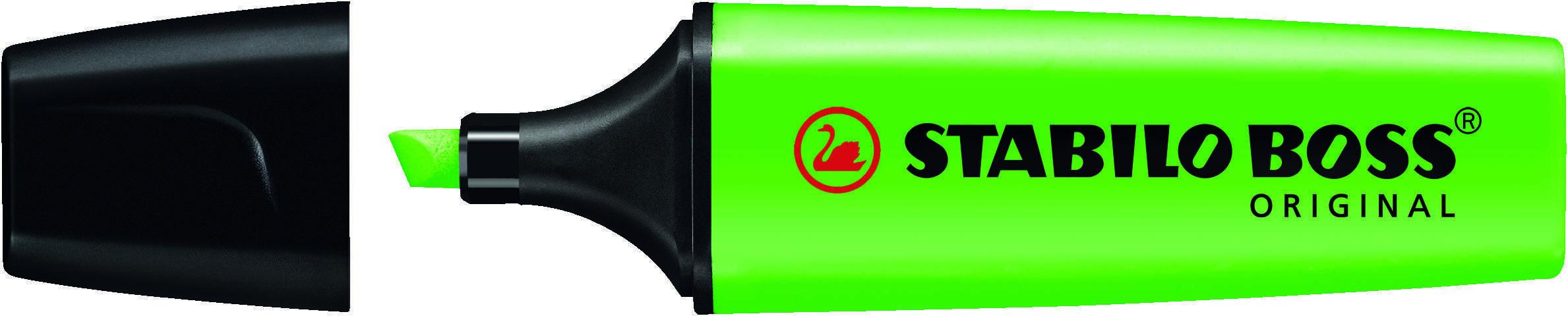 STABILO BOSS ORIGINAL evidenziatore 1 pz Punta smussata Verde
