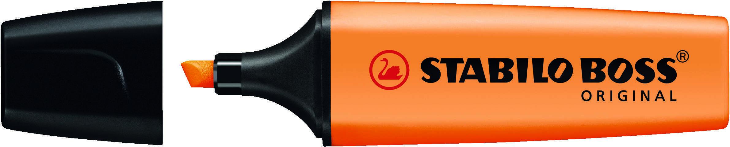 STABILO BOSS ORIGINAL evidenziatore 1 pz Punta smussata Arancione