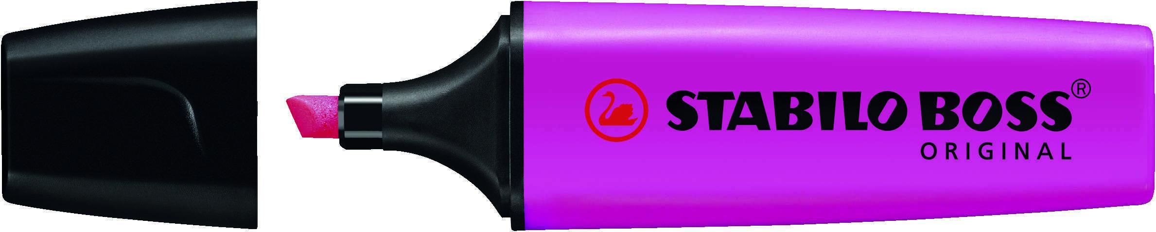 STABILO BOSS ORIGINAL evidenziatore 1 pz Punta smussata Lillà