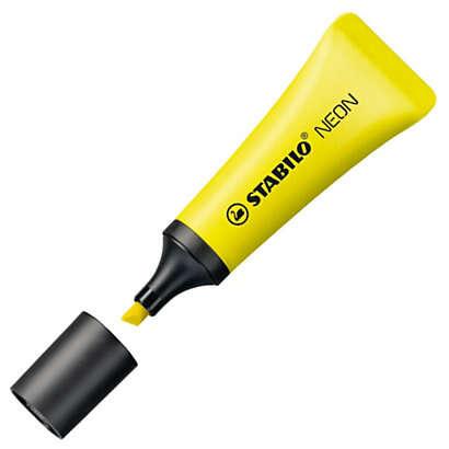 STABILO NEON evidenziatore 1 pz Punta smussata Giallo