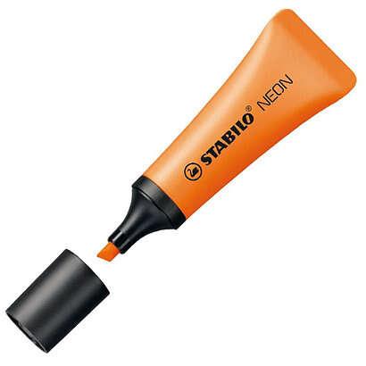 STABILO NEON evidenziatore 1 pz Punta smussata Arancione