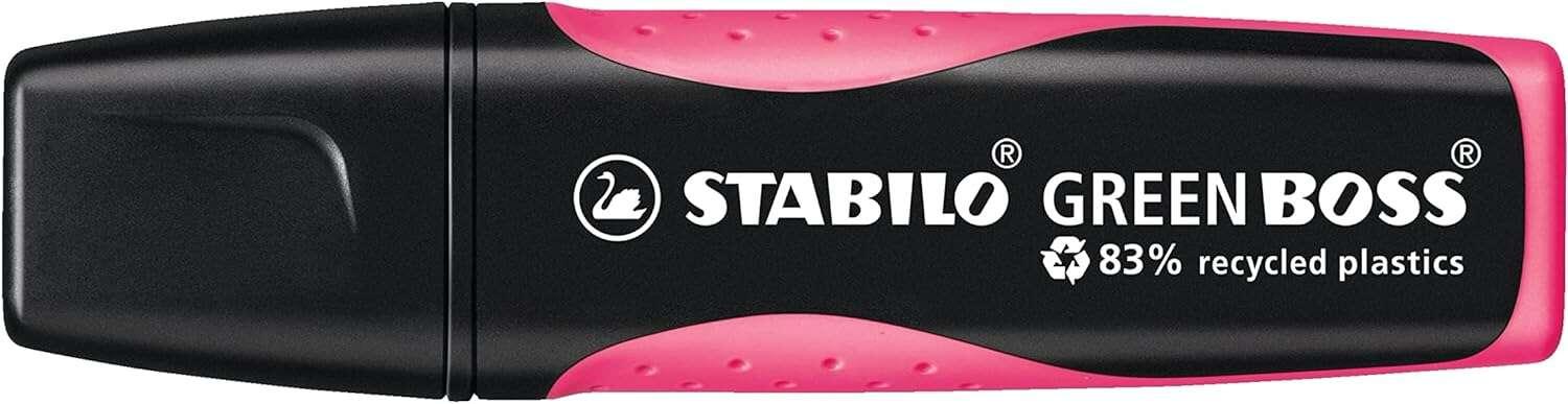 STABILO GREEN BOSS evidenziatore 1 pz Punta smussata Rosa