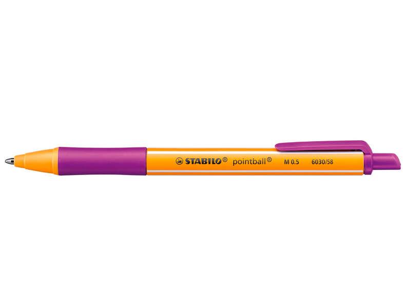 STABILO pointball Lill Penna a sfera retrattile a clip 1 pz