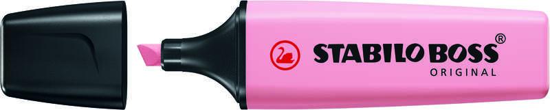 STABILO Boss Original Pastel evidenziatore 1 pz Punta smussata Rosa