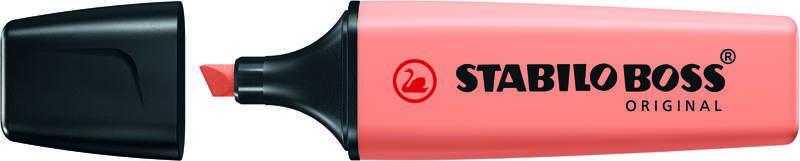 STABILO Boss Original Pastel evidenziatore 1 pz Punta smussata Pesca