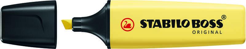STABILO Boss Original Pastel evidenziatore 1 pz Punta smussata Giallo