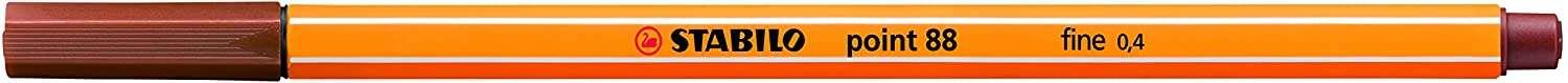 STABILO point 88 penna tecnica Rosso 1 pz