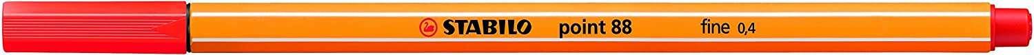 STABILO point 88 penna tecnica Fine Rosso 1 pz