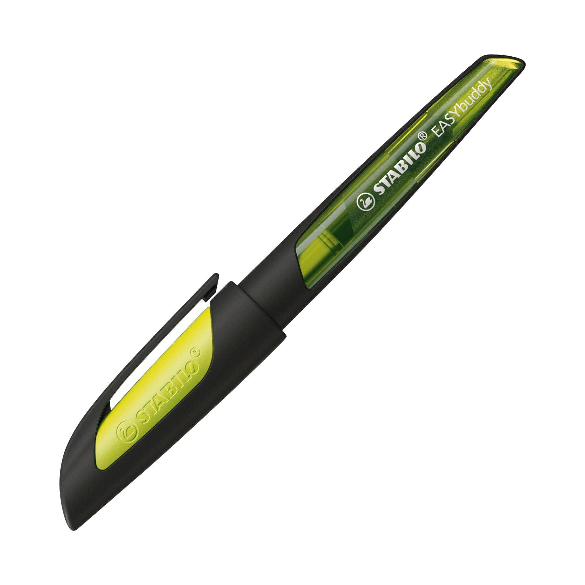 STABILO EASYbuddy penna stilografica Sistema di riempimento della cartuccia Nero Lime 1 pz