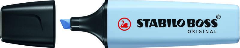 STABILO Boss Original Pastel evidenziatore 1 pz Punta smussata Blu