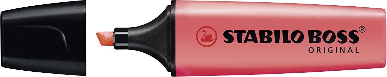 STABILO Boss Original Pastel evidenziatore 1 pz Punta smussata Corallo