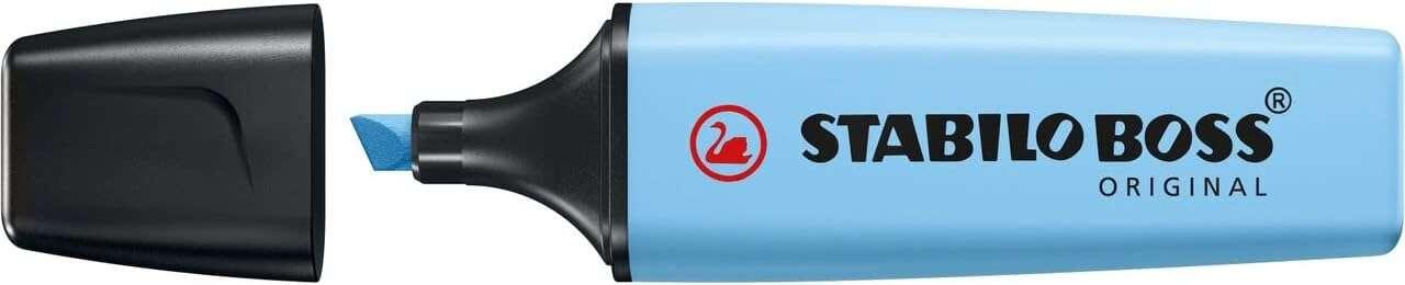 STABILO Boss Original Pastel evidenziatore 1 pz Punta smussata Blu