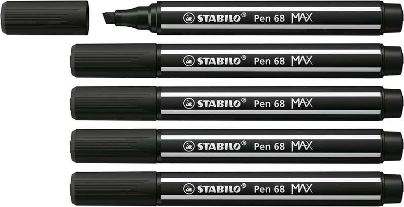 STABILO Pen 68 MAX marcatore Nero 1 pz