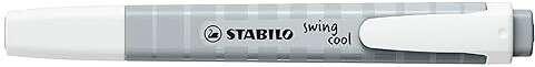 STABILO swing cool Pastel evidenziatore 1 pz Punta smussata Grigio