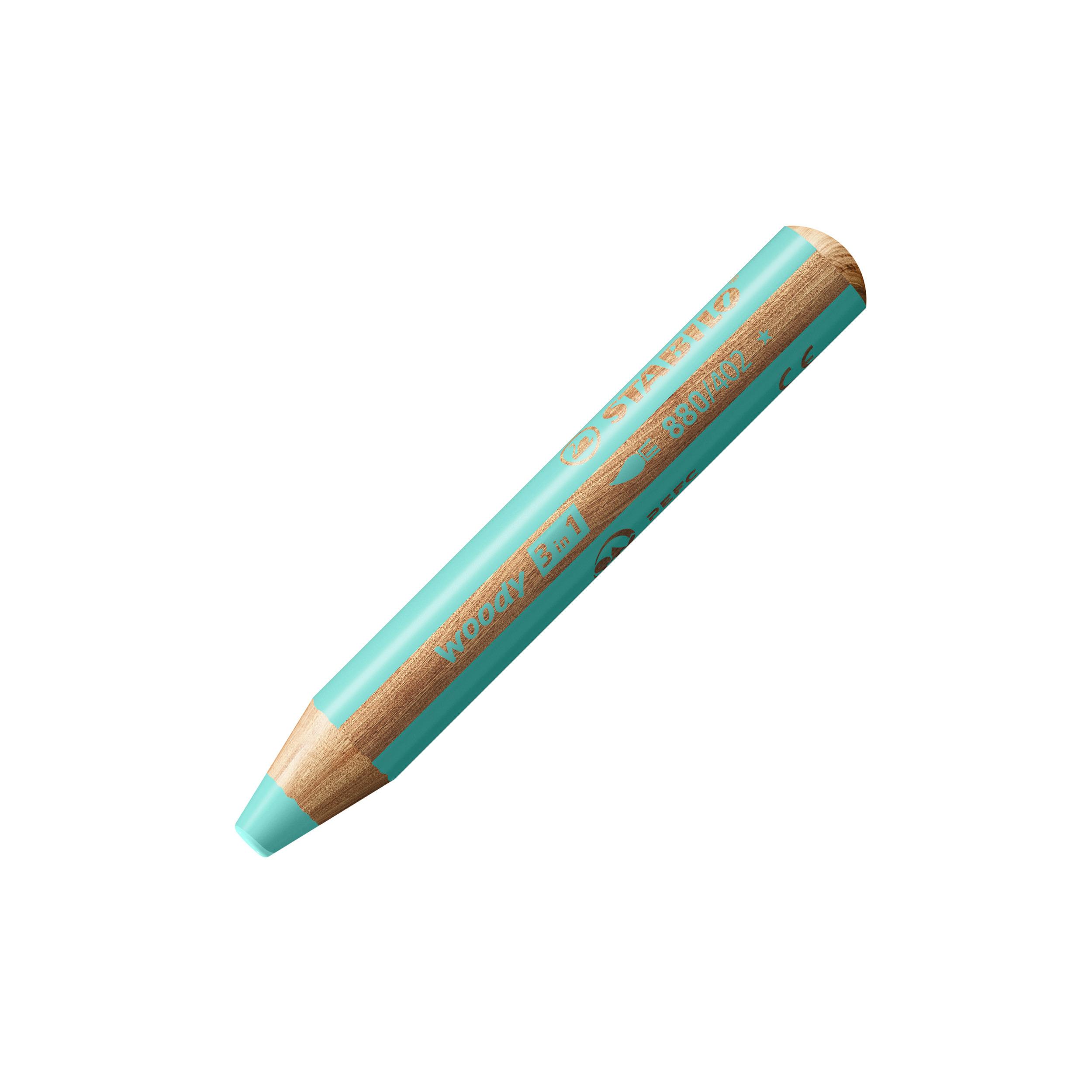 STABILO woody 3 in 1 Blu 1 pz