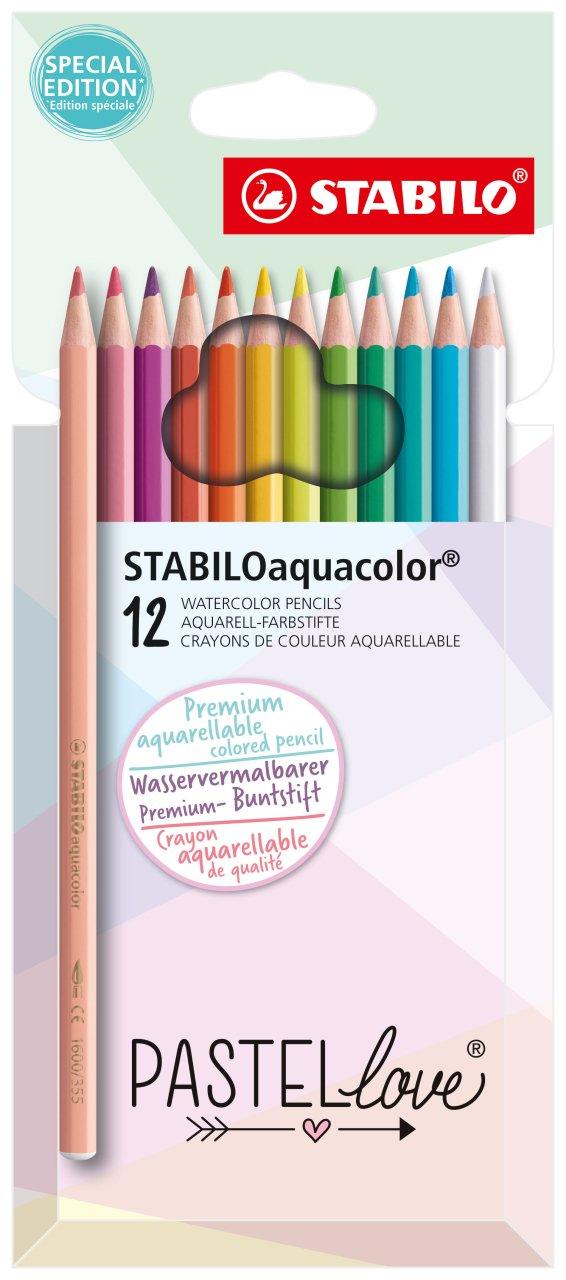 STABILO STABILOaquacolor Multicolore 12 pz