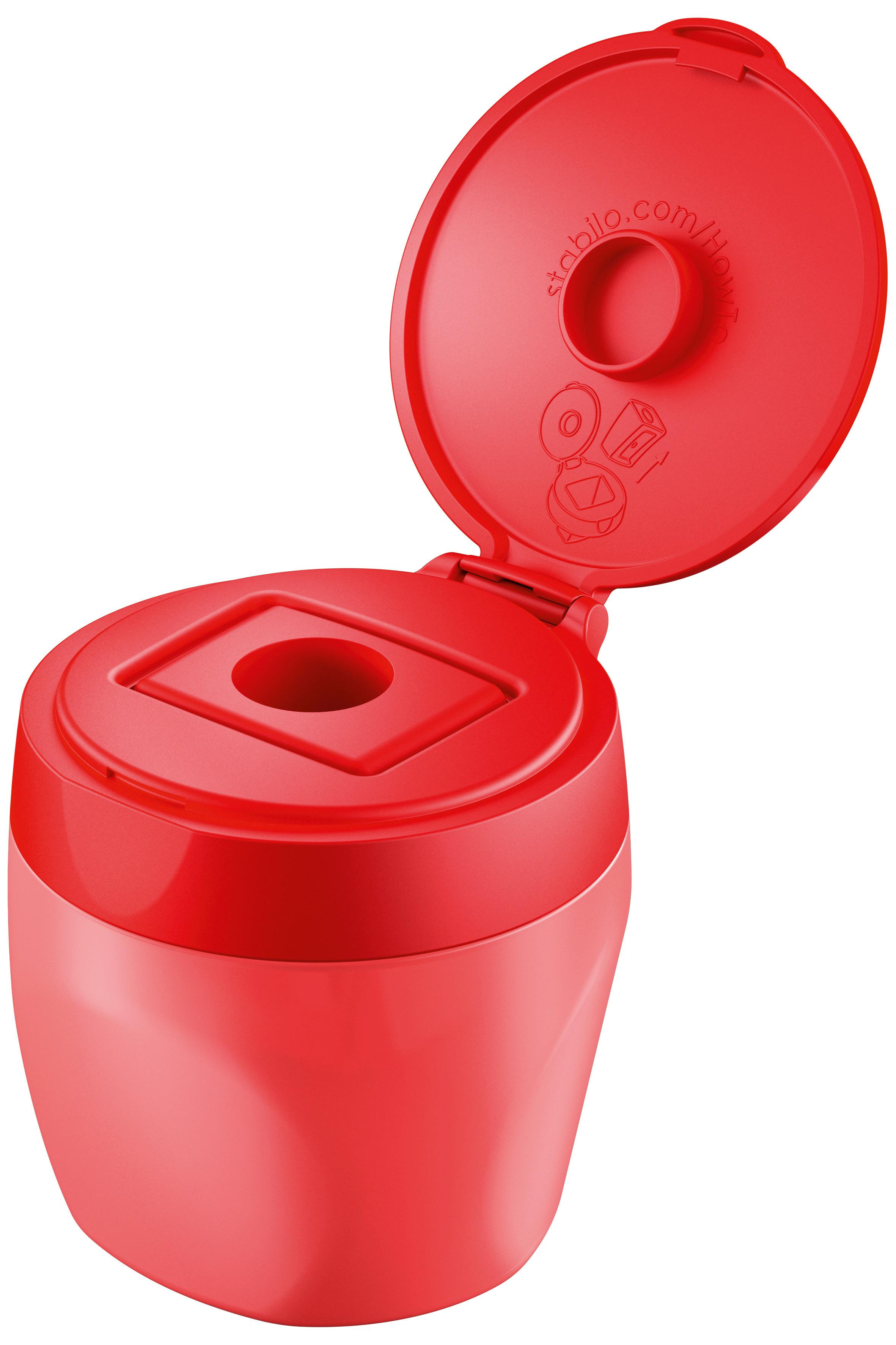 STABILO woody 3 in 1 Temperamatite manuale Rosso