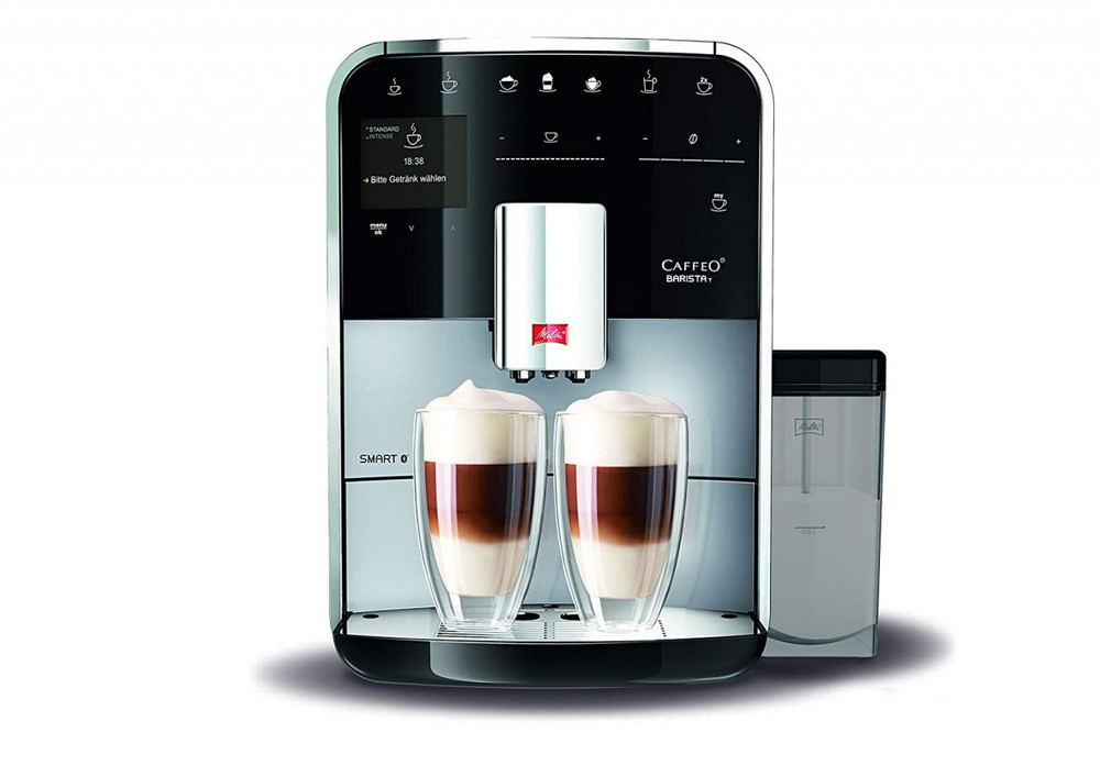 Melitta Caffeo Barista T Smart F830-101, macchina da caffÃƒÂ¨ completamente automatica con contenitore per il latte