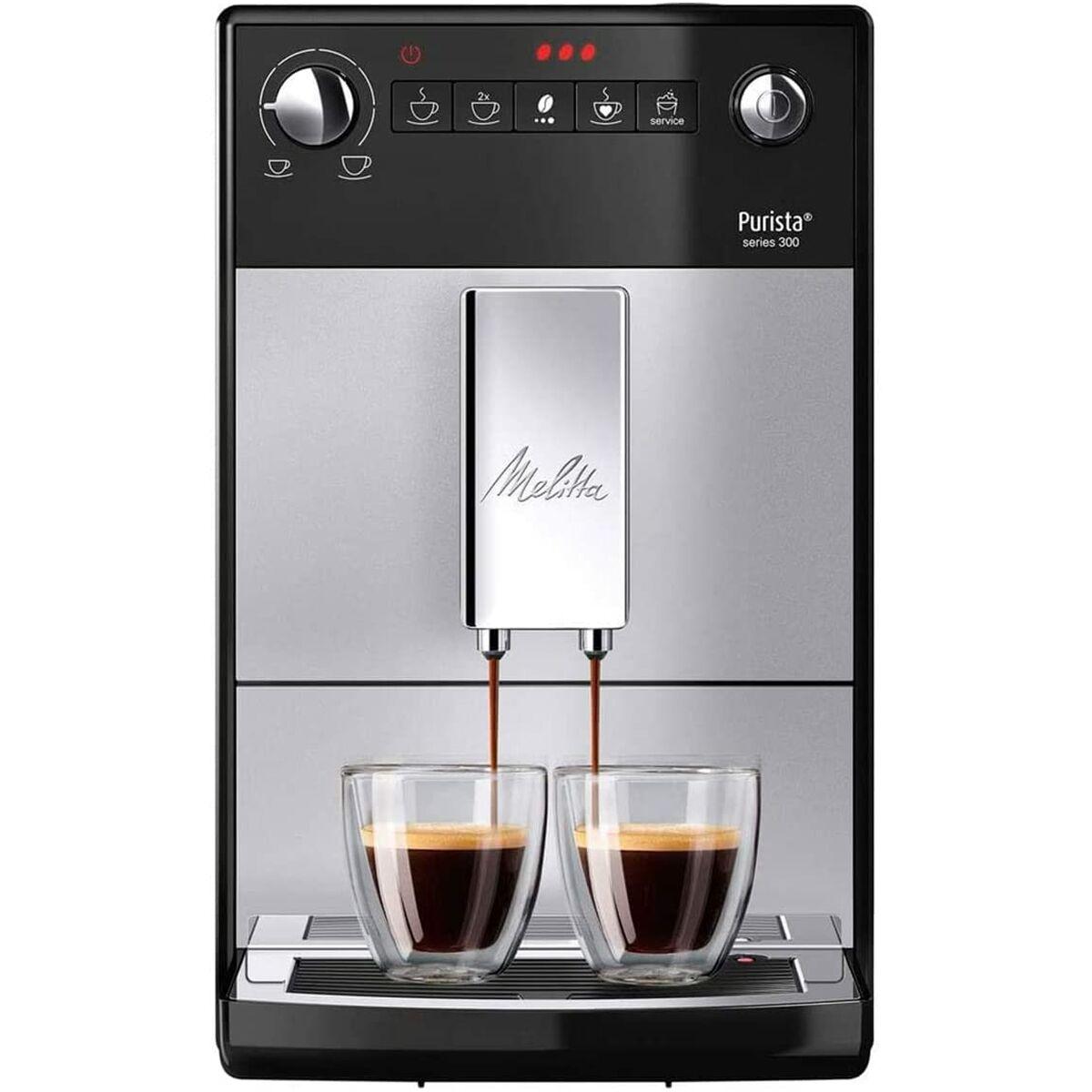 Macchina da caffè completamente automatica Melitta Purista F 230-101 argento nero