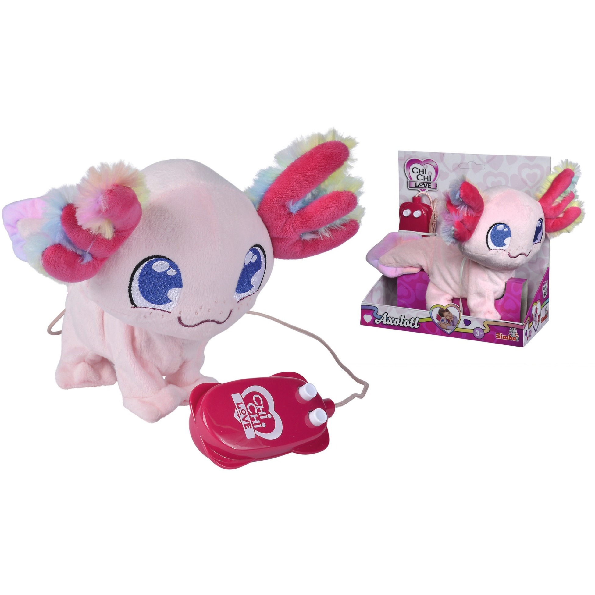 Peluche ChiChi LOVE Axolotl