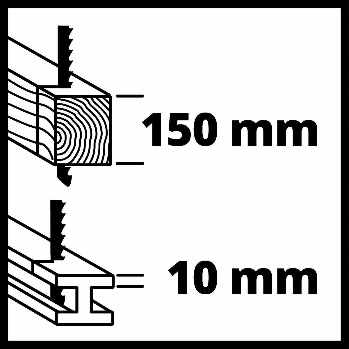 Sega e Sciabola Einhell TE-AP 750 750 W