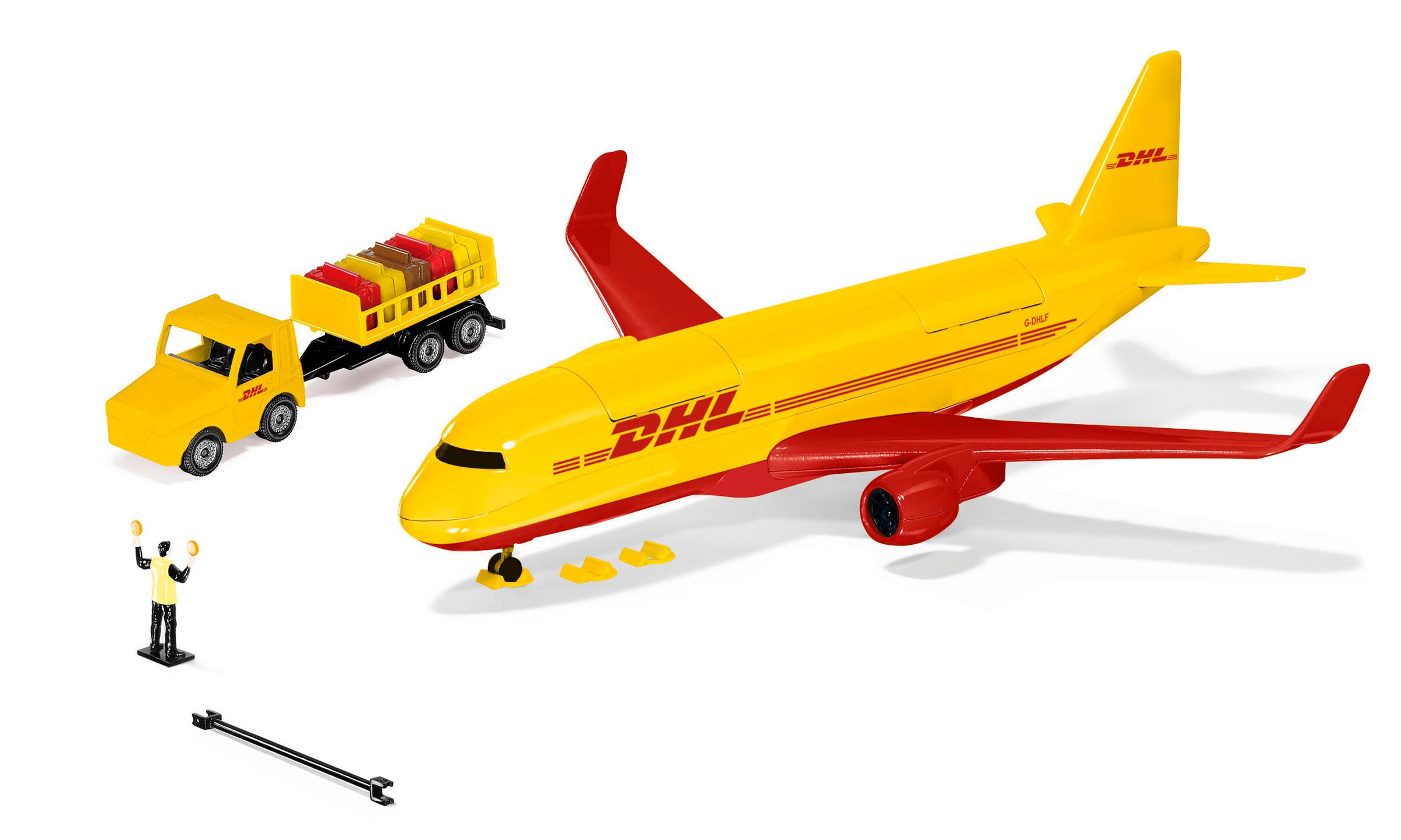 Siku DHL Frachtflugzeug mit...