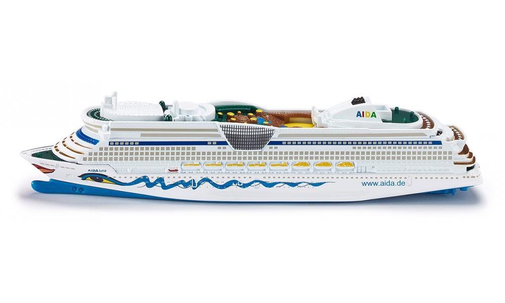 Siku Cruiseliner Aida Modello di nave passeggeri Preassemblato 1:1400
