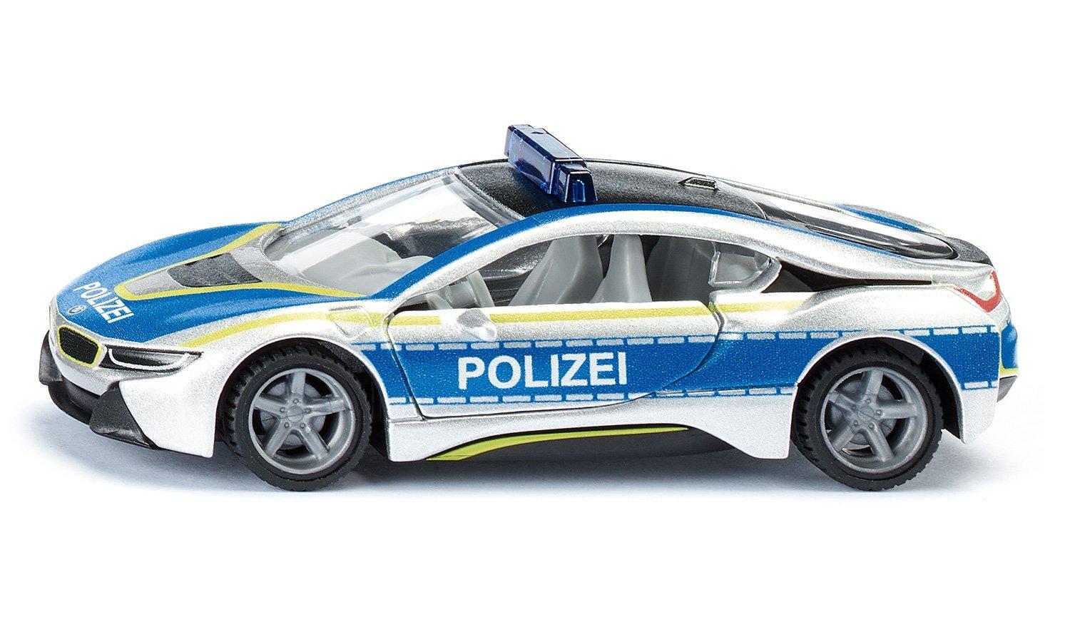 Siku BMW i8 Police Modello di auto della polizia Preassemblato 1:50