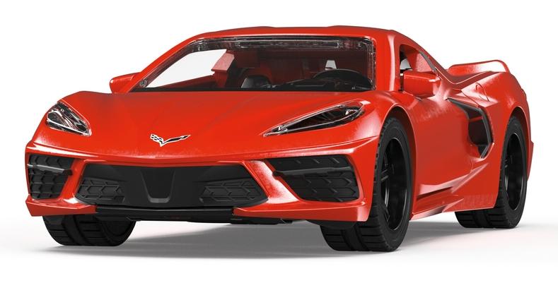 Siku Chevrolet Corvette Stingray Modello auto sportiva Preassemblato 1:50