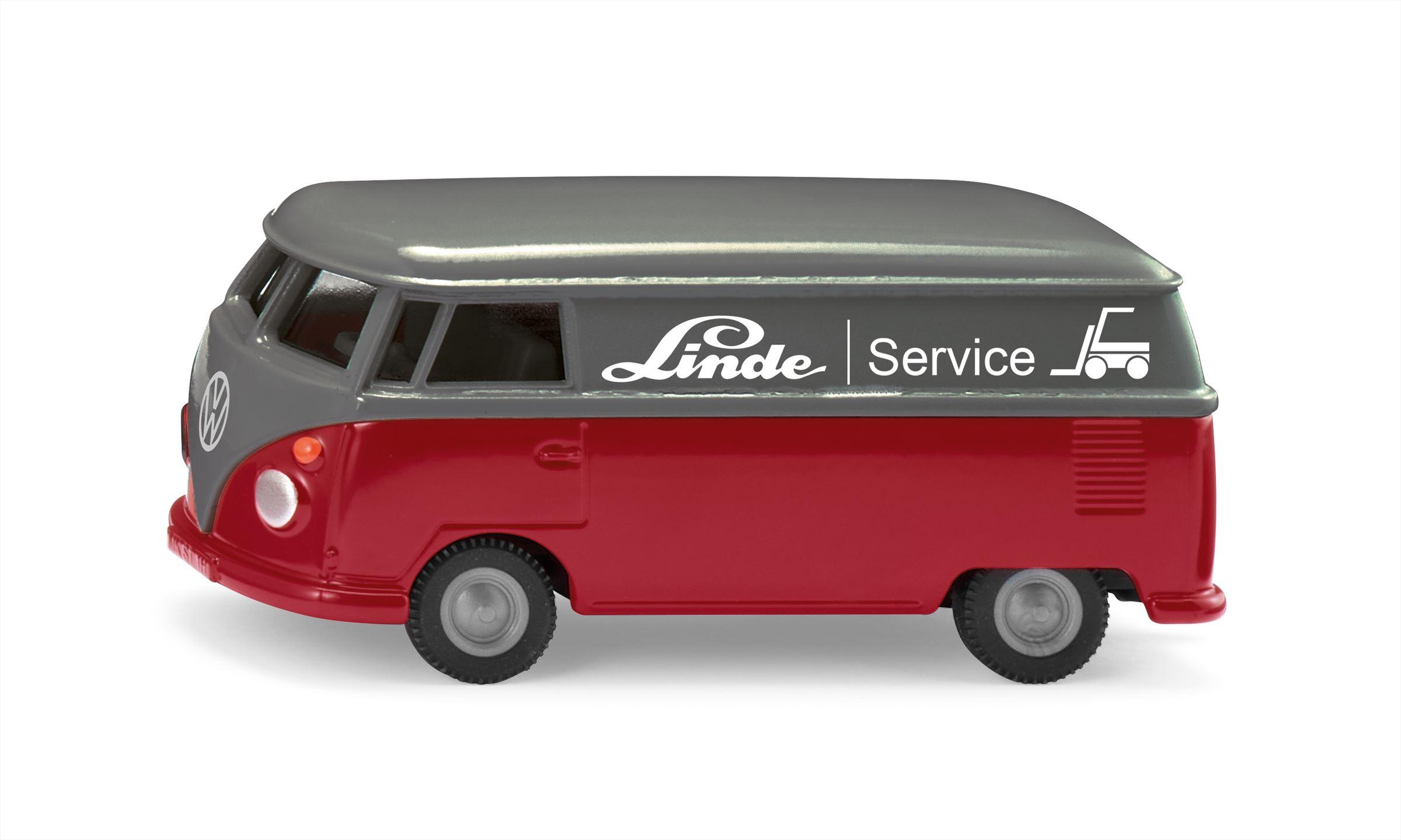 Siku SUPER VW T1 Transporter blau/weiss