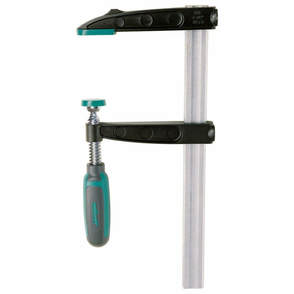 Wolfcraft 3611000 SZ 80-300, morsetto a vite, sporgenza 80 mm 80/300, multicolore