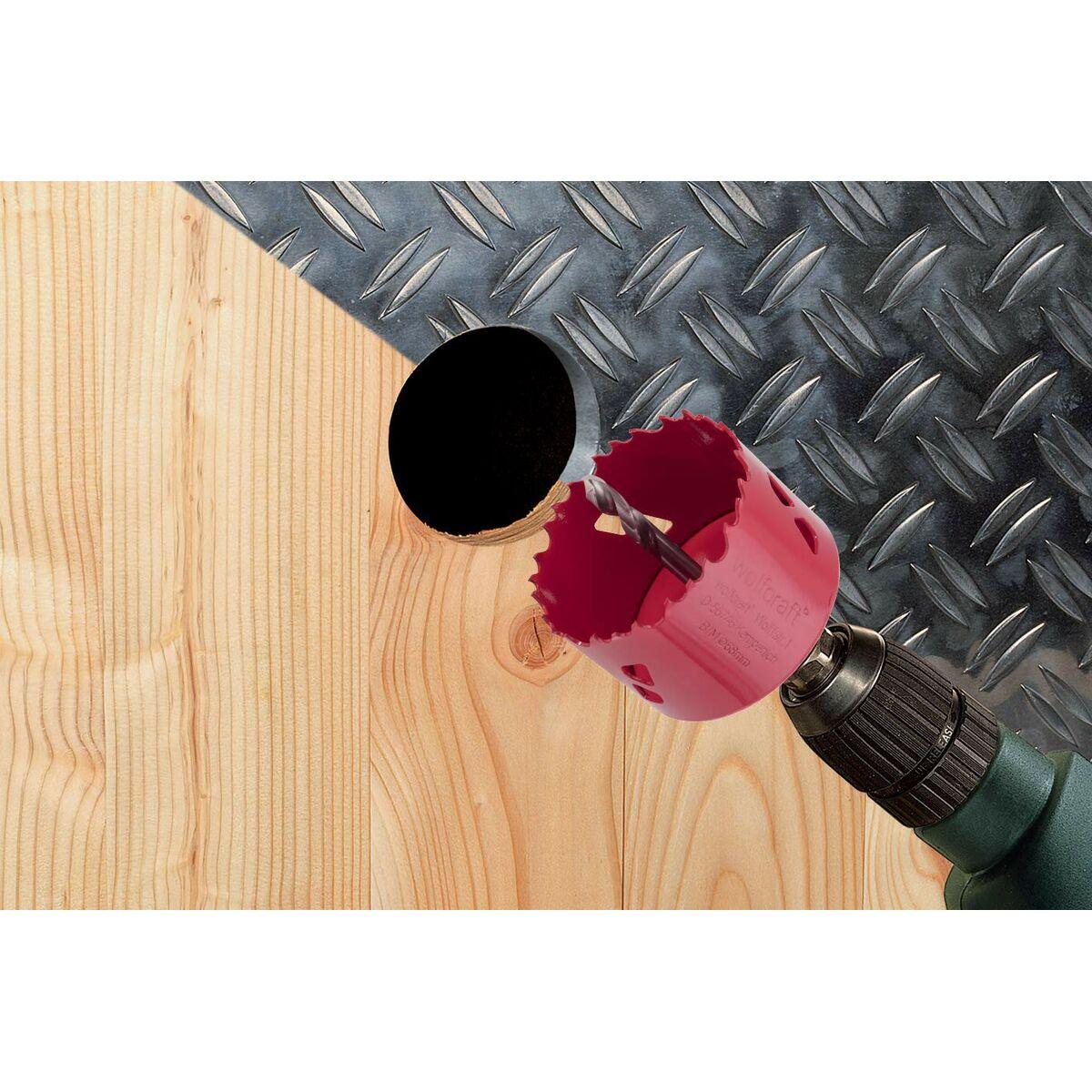 Trapano a corona/Fresatrice Wolfcraft ÃƒËœ 74 mm