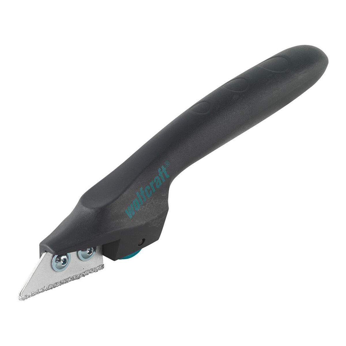 Wolfcraft 5570000 raschietto per fughe I 5570000 I Per rimuovere la malta per piastrelle