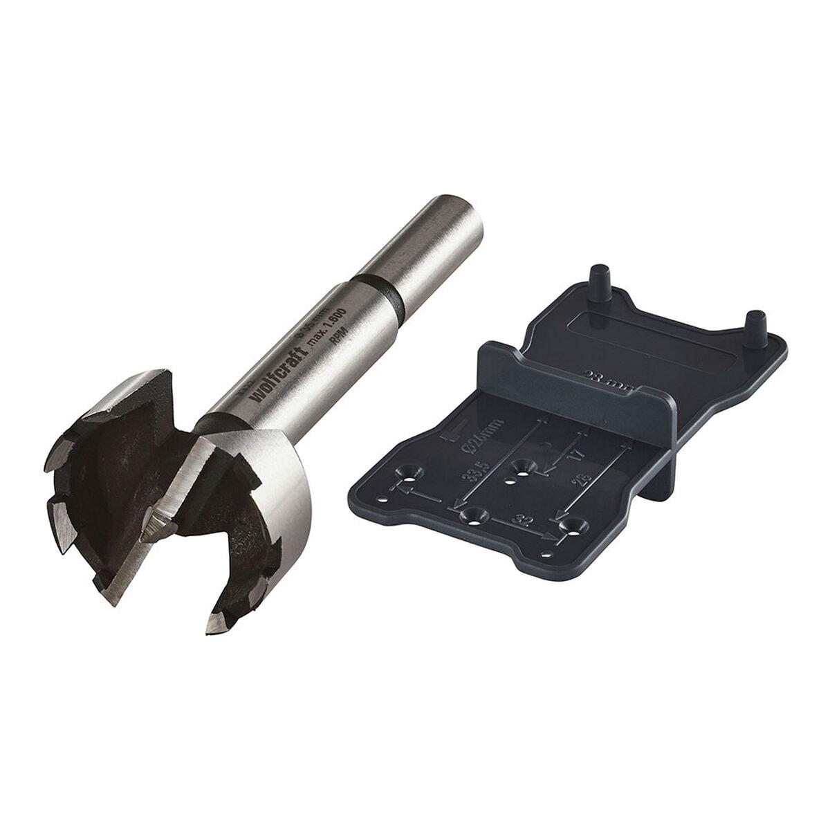 Wolfcraft 8728000 Set di punte Forstner, 2 pezzi. IO