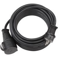 Cavo prolunga cantiere Brennenstuhl IP44 10m nero Schuko