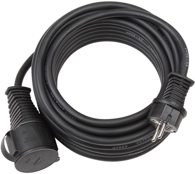 Cavo prolunga da cantiere Brennenstuhl IP44 25m nero H07RN-F 3G2.5