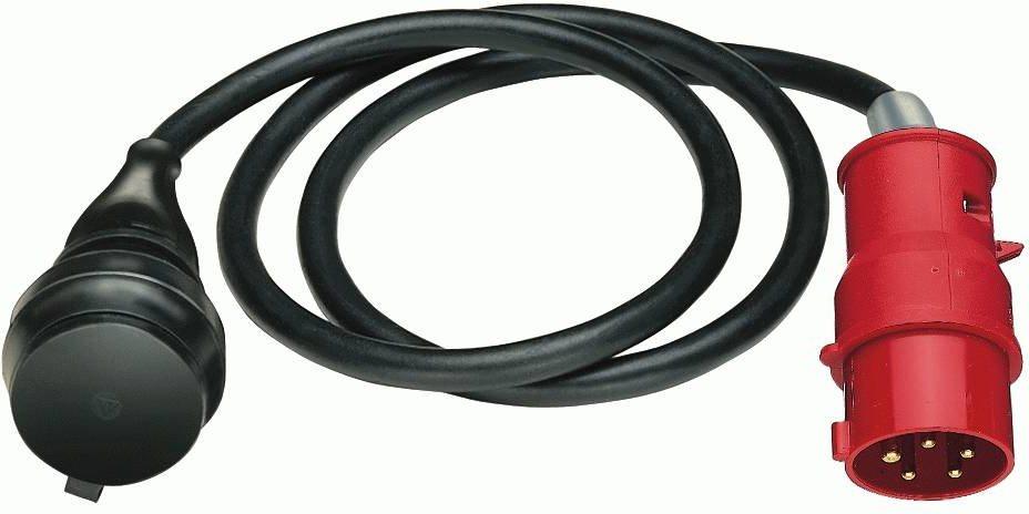 Cavo adattatore Brennenstuhl spina CEE 400V/16A connettore Schuko IP44 1,5m nero