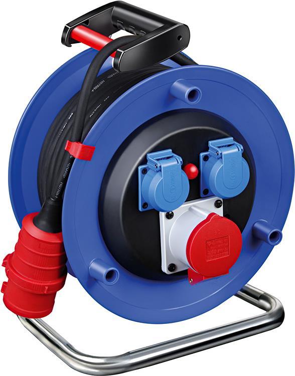 Brennenstuhl Garant CEE 1 IP44 tamburo per cavi industriali/cantieri 30m