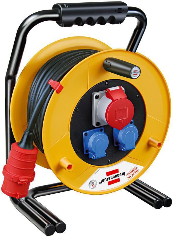 Brennenstuhl Brobusta CEE 1 IP44 tamburo per cavi industriali/cantieri 40m